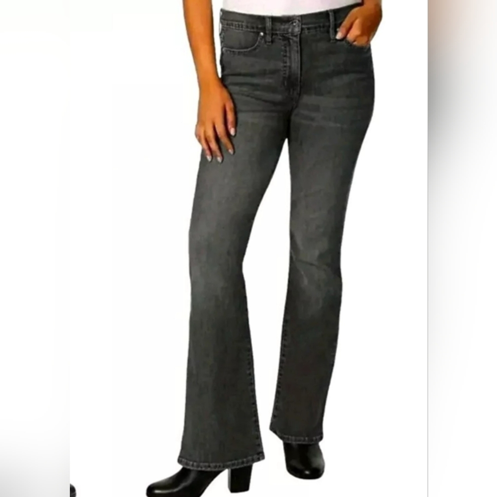 Vintage America Black Bootcut Jeans Women's Size 14 NWT New With Tags